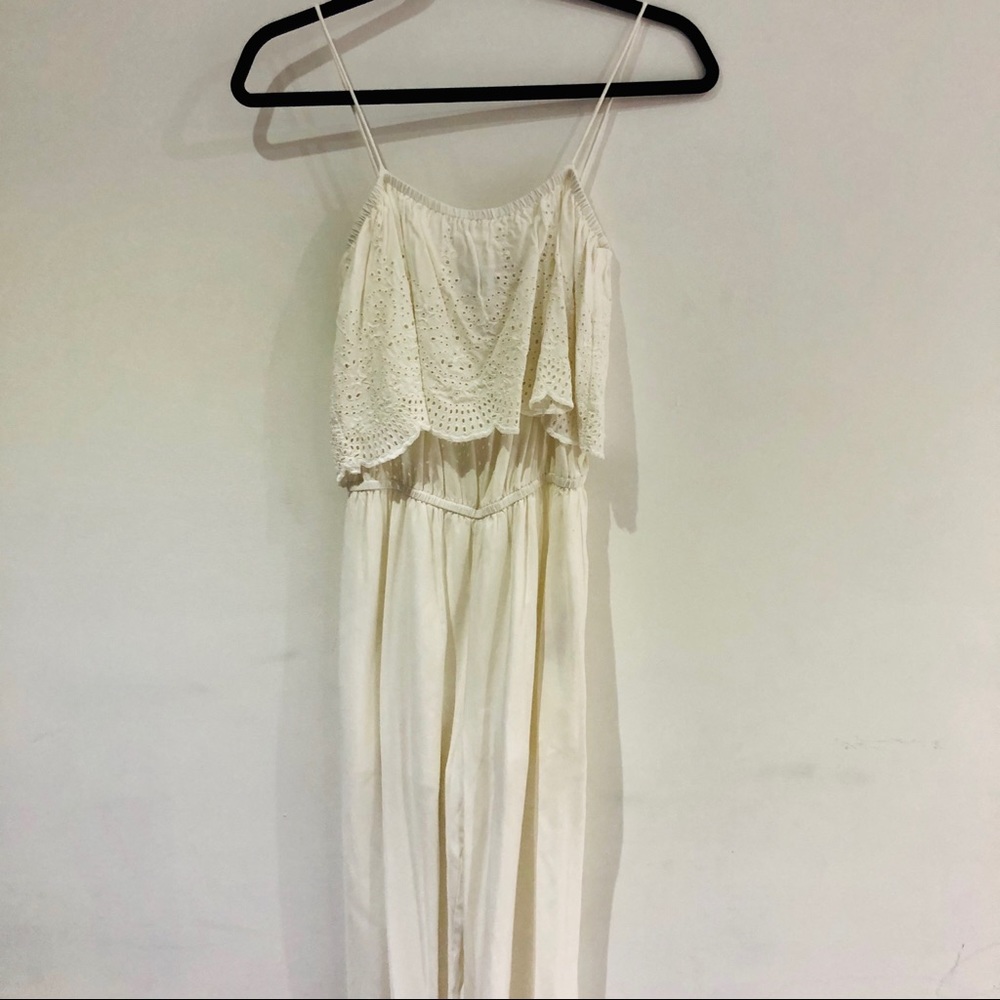 NWT TOPSHOP White Jumpsuit